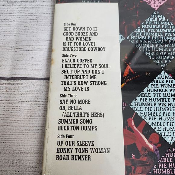 HUMBLE PIE - EAT IT (  1973 Double Lp )  Original  " SEALED " Pressing #SP-3701 - Picture 13 of 14